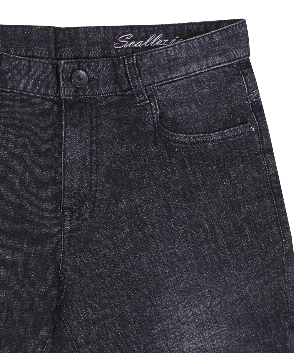 Scallezioni Men's Regular Fit Flex Jeans