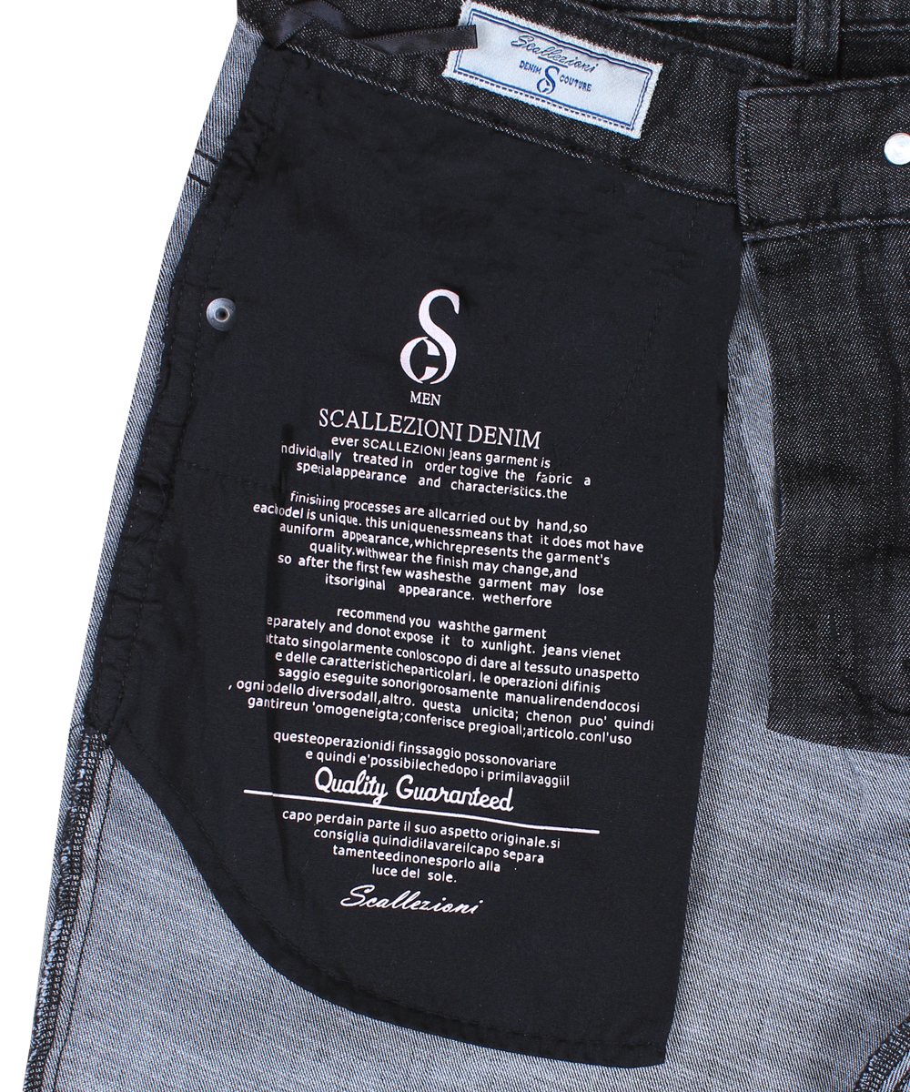 Scallezioni Men's Regular Fit Flex Jeans