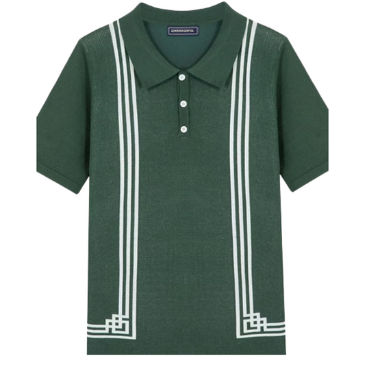 Polo Shirt With Button Closure