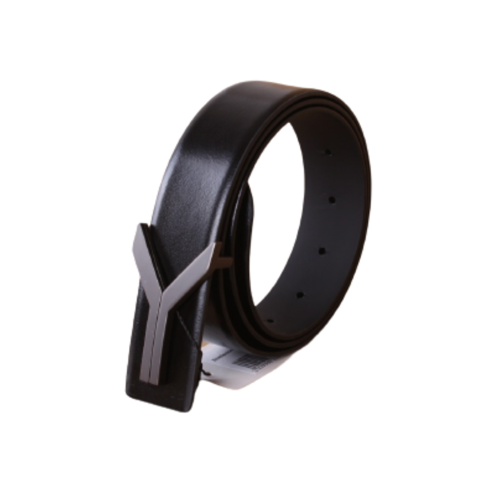 Black Natural Leather Belt