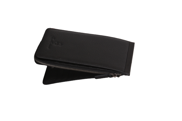 Leather Wallet With Zipper For Men