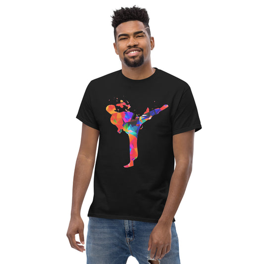 Colorful Taekwondo Printed T-Shirt