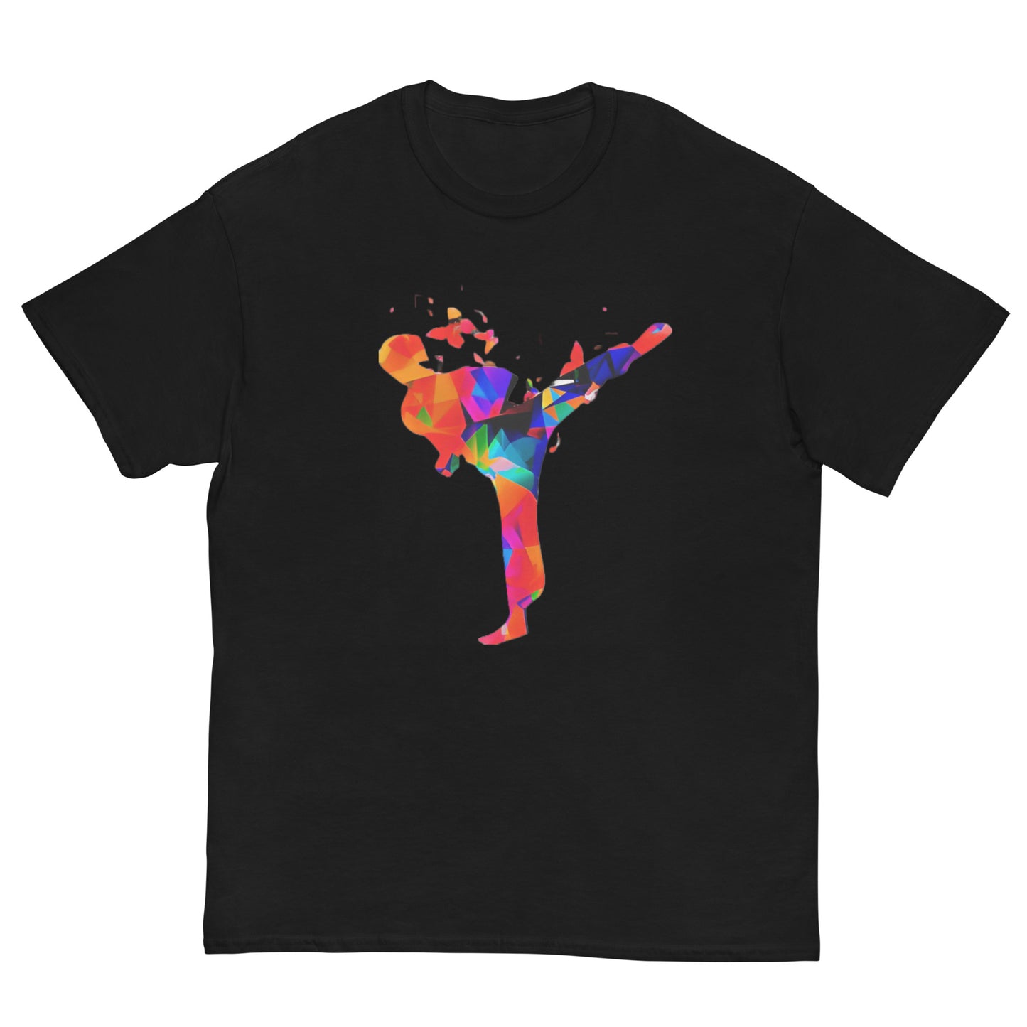 Colorful Taekwondo Printed T-Shirt