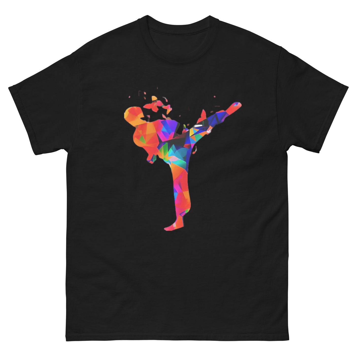 Colorful Taekwondo Printed T-Shirt