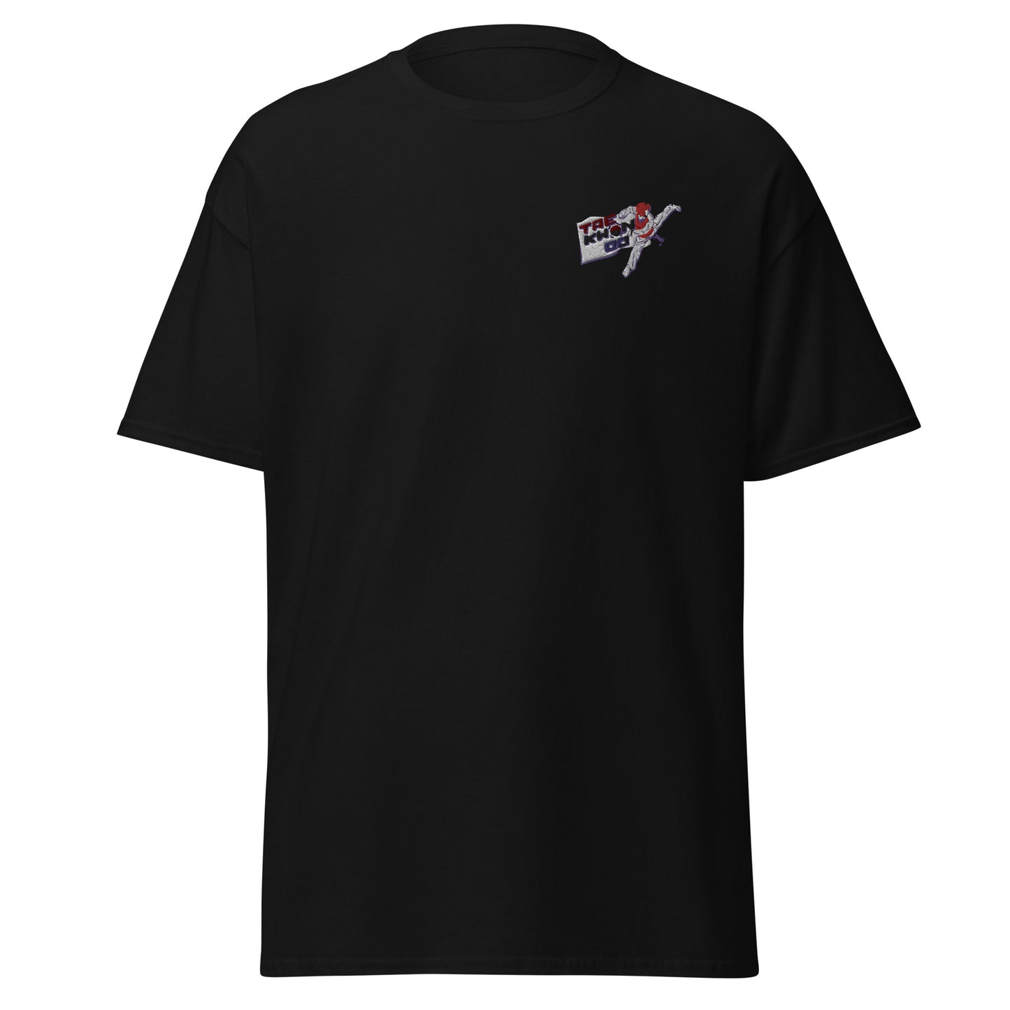 Taekwondo Logo  Embroidery  T-Shirt