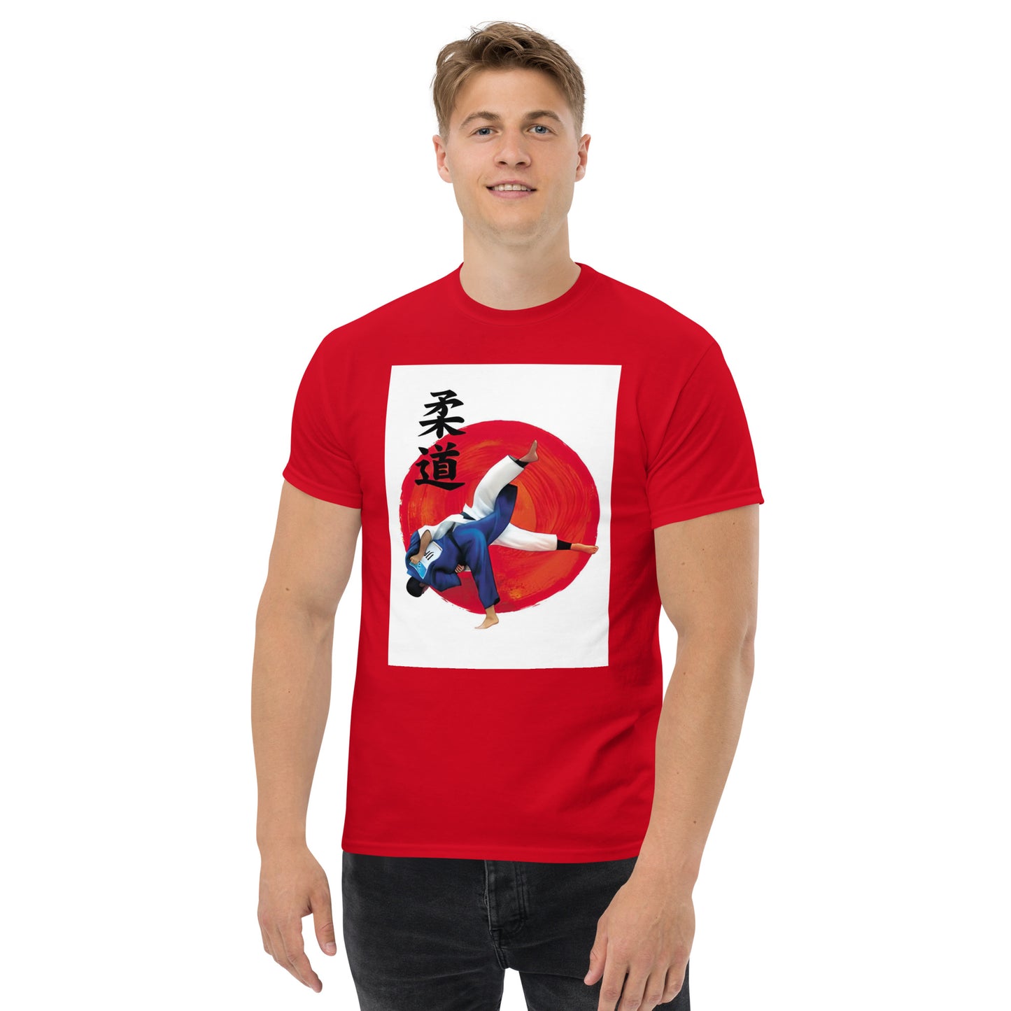 Red Sport Printed T-Shirt