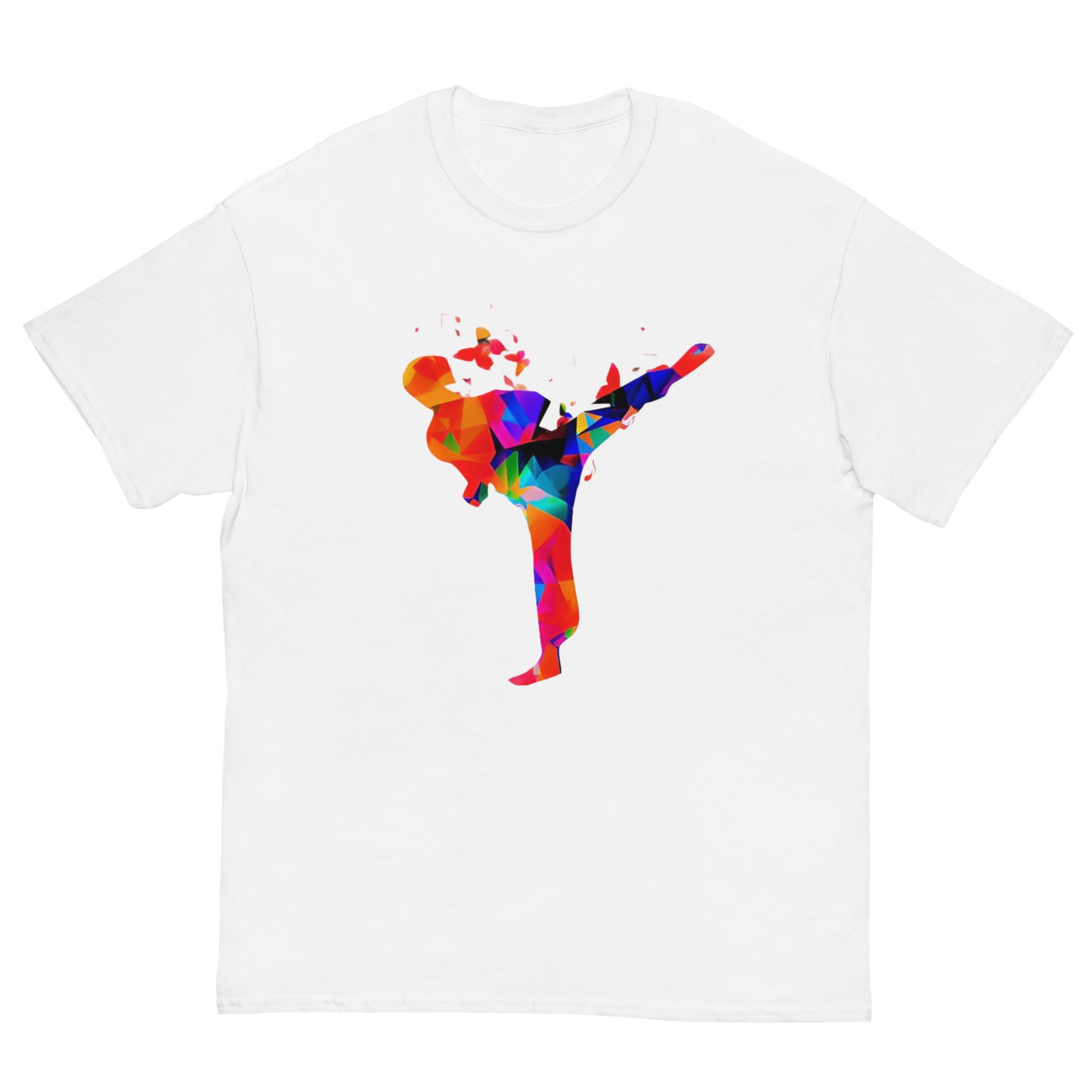 Colorful Taekwondo Printed T-Shirt