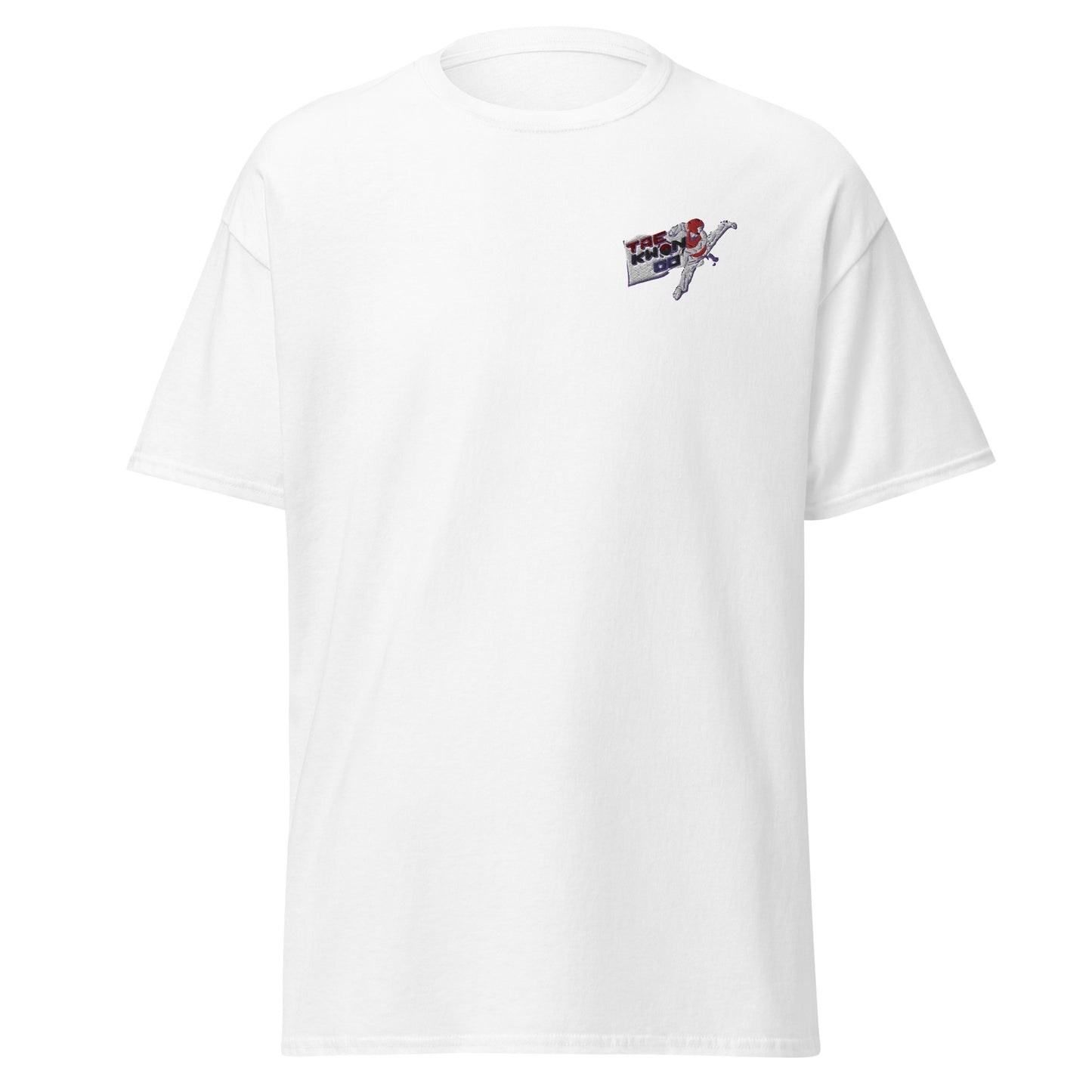 Taekwondo Logo  Embroidery  T-Shirt